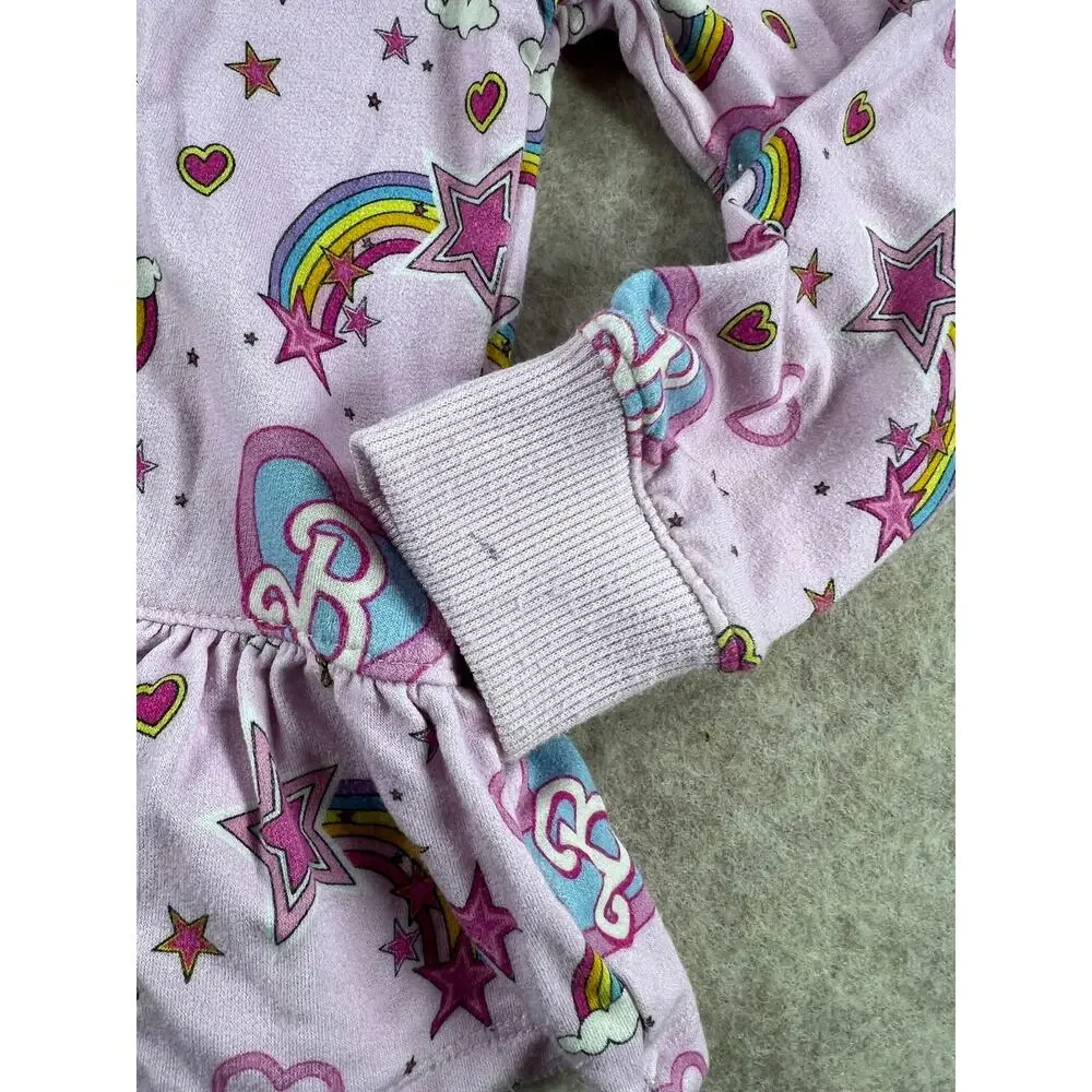 Posh Peanut Barbie Star Power Bamboo French Terry Jacket Zip Up Hoodie Size 3/4